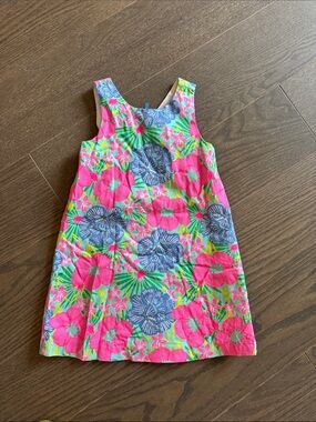 Tommy Bahama Pink, Blue & Green Floral Tank Dress